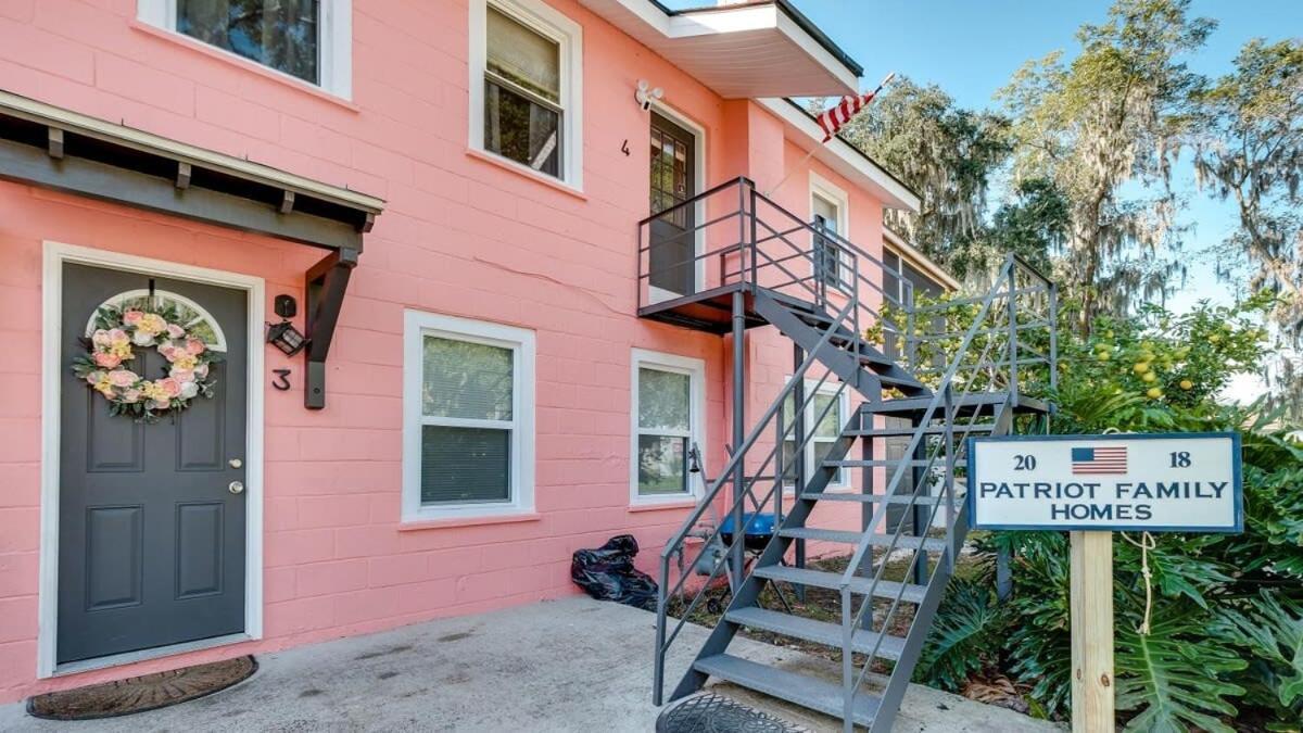 Retro Rainbow At Herb River- Flamingo Flat #4 Apartment Savannah Exterior photo